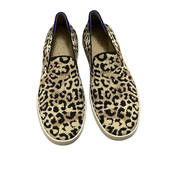 Rothy leopard print slip on sneakers - Picture 2 of 4